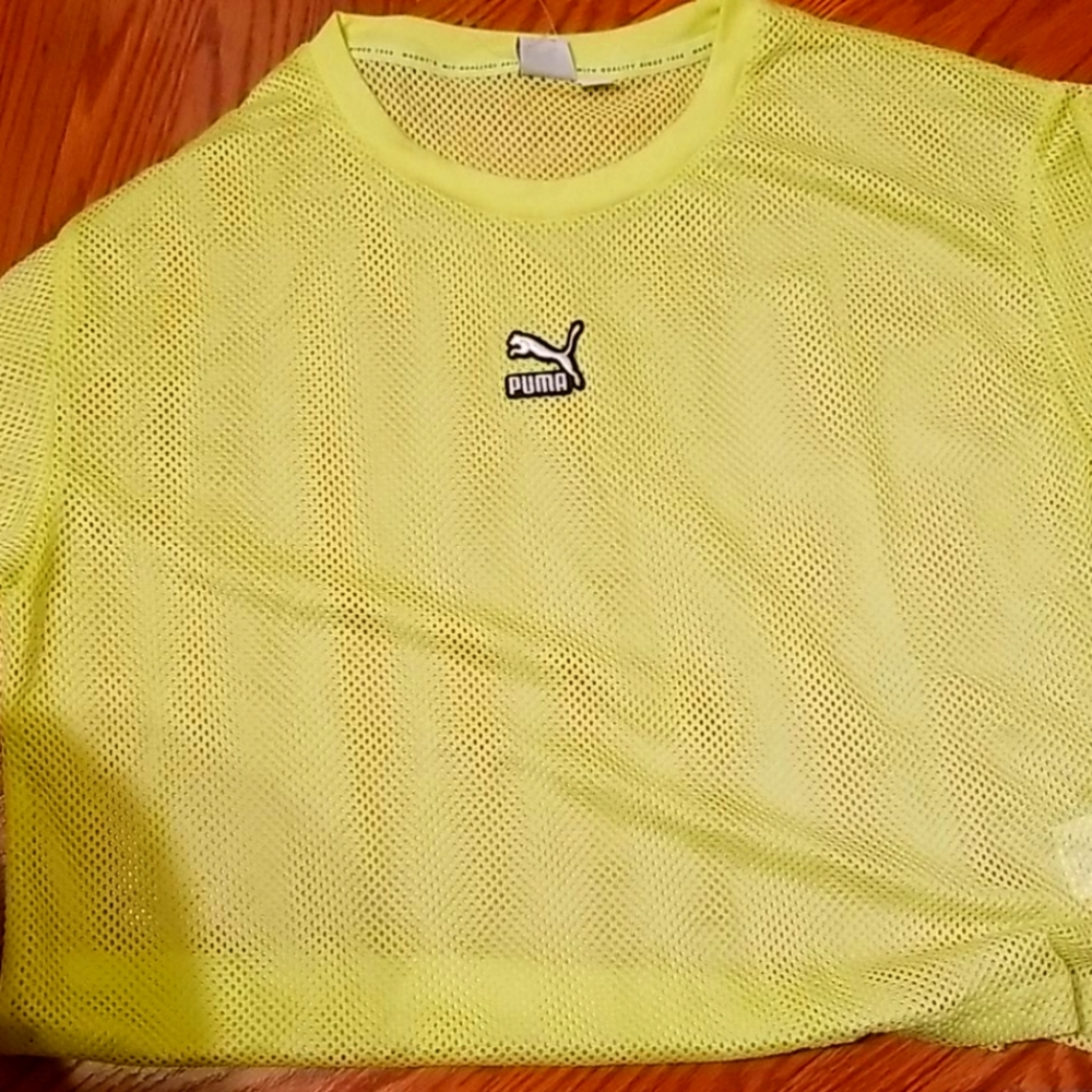 Puma Fish Net crop top